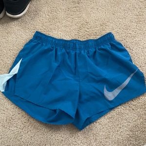 Nike dri-fit blue athletic shorts